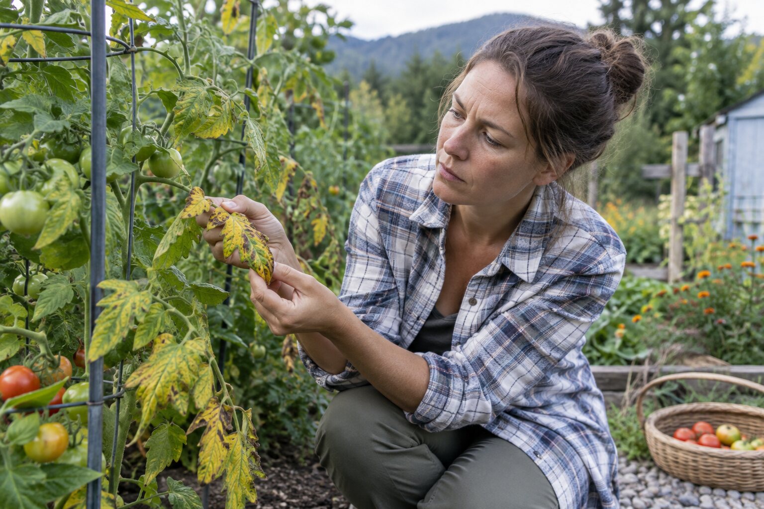 How to Check Tomato Leaves for Early Disease Symptoms