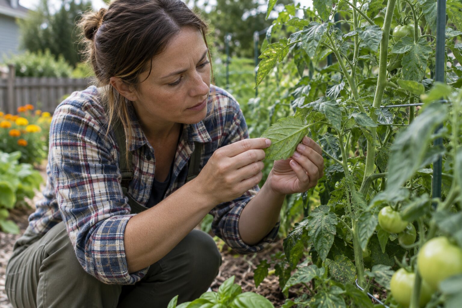 How to Check Tomato Leaves for Spider Mites