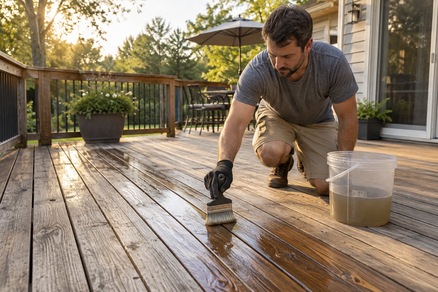 How to Reseal Weathered Deck Boards Before They Splinter